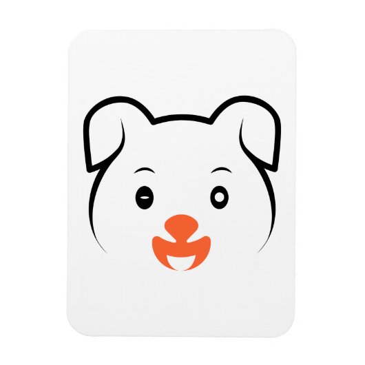 Magnet Flexible Joli rose (Vertical)