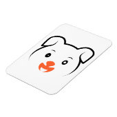 Magnet Flexible Joli rose (Côté Gauche)