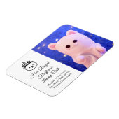 Magnet Flexible Joli Script professionnel Royal Plushie (Côté Gauche)