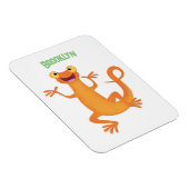 Magnet Flexible Joli triton orangé joyeux (Côté Droit)