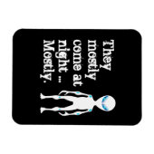 Magnet Flexible Jolie citation alien blanche noire (Horizontal)