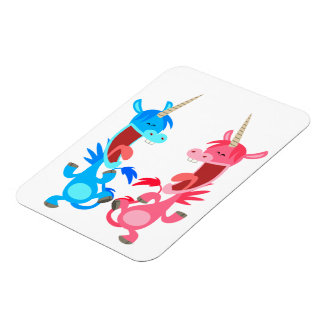 Magnet Flexible Jolie Danser Danser Unicornes Aimant Flexible
