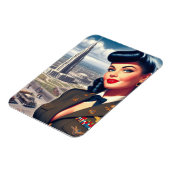 Magnet Flexible Jolie épinglette militaire (Côté Gauche)