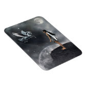 Magnet Flexible Jolie fée ailée et cheval volant (Côté Droit)