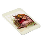 Magnet Flexible Jolie Fille Et Poney (Côté Droit)