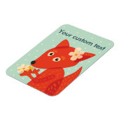 Magnet Flexible Jolie fille Fox Cartoon (Côté Gauche)