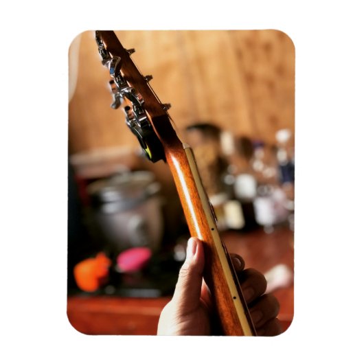 Magnet Flexible Jolie guitare acoustique (Vertical)