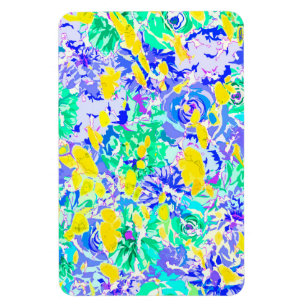 Magnet Flexible Jolies fleurs de printemps abstraites colorées