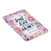 Magnet Flexible Jolies fleurs | Écriture personnalisée (Côté Droit)