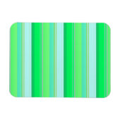 Magnet Flexible Jolies rayures vert aqua (Horizontal)