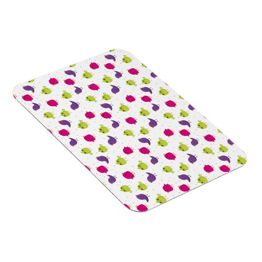 Magnet Flexible Jolis oiseaux colorés (Côté Droit)