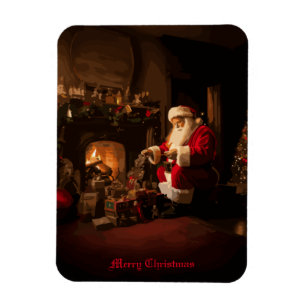 Magnet Flexible Jolly Old Saint Nick