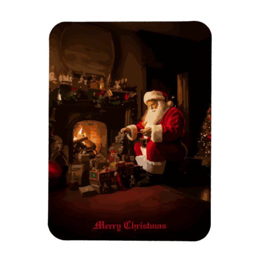 Magnet Flexible Jolly Old Saint Nick (Vertical)