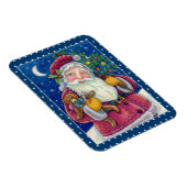 MAGNET FLEXIBLE JOLLY ST NICK & NOUNOURS, VIEUX NOËL MODE (Côté Droit)