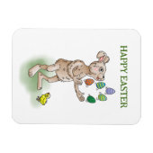 Magnet Flexible Jonglage Bunny de Pâques (Horizontal)