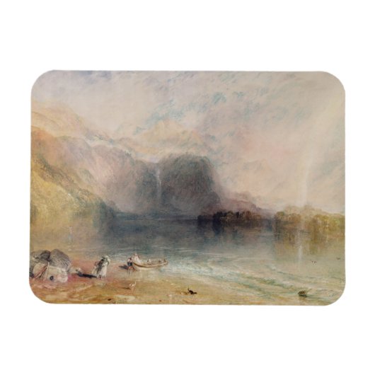 Magnet Flexible Joseph Mallord William Turner | Lac Keswick, Cumb (Horizontal)