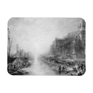Magnet Flexible Joseph Mallord William Turner   L'embarquement de