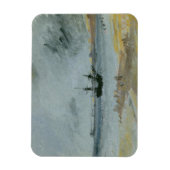 Magnet Flexible Joseph Mallord William Turner | Navire terrestre,  (Vertical)