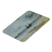 Magnet Flexible Joseph Mallord William Turner | Navire terrestre,  (Côté Gauche)