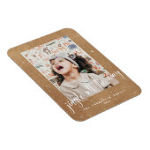 Magnet Flexible Jote Kraft Jingle Tout Le Chemin Script 2 Photo (Côté Droit)