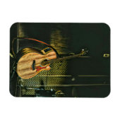 Magnet Flexible Joueur de basse guitare (Horizontal)