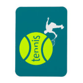Magnet Flexible Joueur de tennis (Vertical)