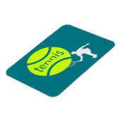 Magnet Flexible Joueur de tennis (Côté Gauche)