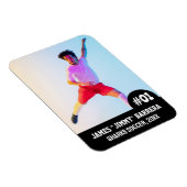 Magnet Flexible Joueur d'équipe sportive (3 po x 4 po) (Côté Droit)