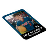 Magnet Flexible Joueur d'équipe sportive (3 po x 4 po) (Côté Droit)