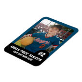 Magnet Flexible Joueur d'équipe sportive (3 po x 4 po) (Côté Gauche)