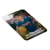 Magnet Flexible Joueur d'équipe sportive (3 po x 4 po) (Côté Droit)