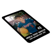 Magnet Flexible Joueur d'équipe sportive (4"x6"in) (Côté Droit)