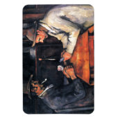 Magnet Flexible Joueurs de cartes Paul Cezanne Peinture Art (Vertical)