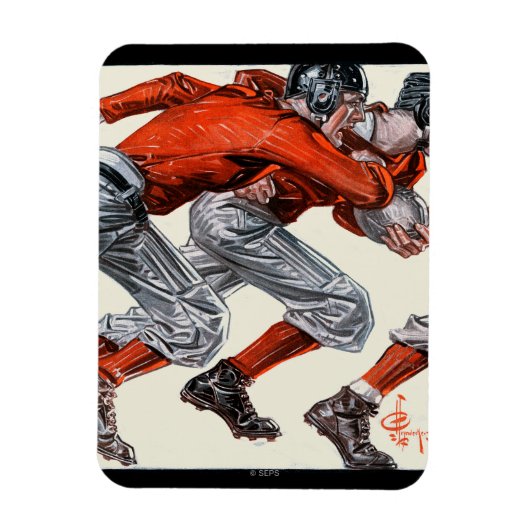Magnet Flexible Joueurs De Football (Vertical)