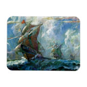 Magnet Flexible Jour de Columbus (Horizontal)