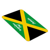 Magnet Flexible Jour de l'indépendance de la Jamaïque drapeau nati (Côté Droit)