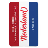 Magnet Flexible Jour de l'indépendance de Pays-Bas (Vertical)