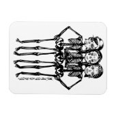 Magnet Flexible jour de mai : gris (Horizontal)