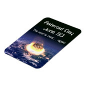 Magnet Flexible Jour des Astéroïdes 30 juin (Côté Gauche)