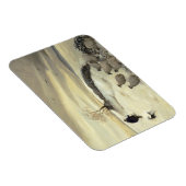 Magnet Flexible Jour d'hiver noir (Côté Droit)