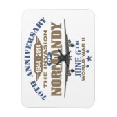 Magnet Flexible Jour J 70e anniversaire Bataille de Normandie (Vertical)