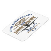 Magnet Flexible Jour J 70e anniversaire Bataille de Normandie (Côté Gauche)