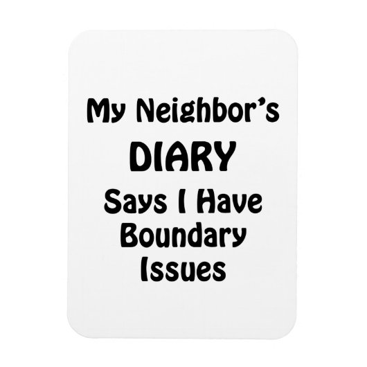 Magnet Flexible Journal de mon voisin (Vertical)