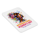 Magnet Flexible Journée internationale des femmes (Côté Droit)