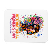 Magnet Flexible Journée internationale des femmes (Horizontal)