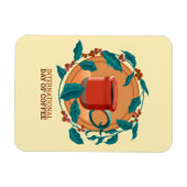 Magnet Flexible Journée internationale du café (Horizontal)