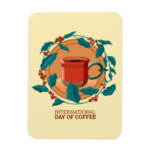Magnet Flexible Journée internationale du café
