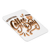 Magnet Flexible Journée internationale du café (Côté Droit)