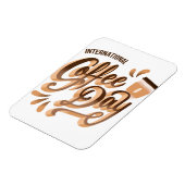 Magnet Flexible Journée internationale du café (Côté Gauche)