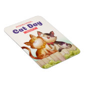 Magnet Flexible Journée internationale du chat (Côté Droit)